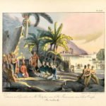 hawaii.Ludwig Choris_Entrevue de l'Expedition de M. Kotzebue, avec le Roi Tammeamea, Paris, 1826, Copyright Privatsammlung, Foto Sharokh Shalchi_1500px