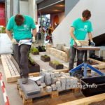 Azubis auf der Gartenmesse